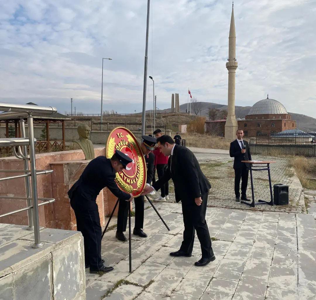 KAYMAKAMLIĞIMIZDA "10 KASIM ATATÜRK'Ü ANMA GÜNÜ" PROGRAMI DÜZENLENDİ 